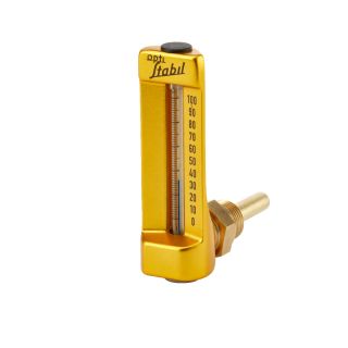 Angle Thermometer 0 °C - 100 °C G1/2